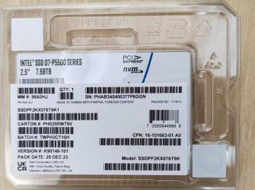 Ổ cứng SSD 7.68TB Solidigm D7-P5500 NVME PCIe Gen4 Read Intensive U.2 Datacenter SSD - SSDPF2KX076T9N1